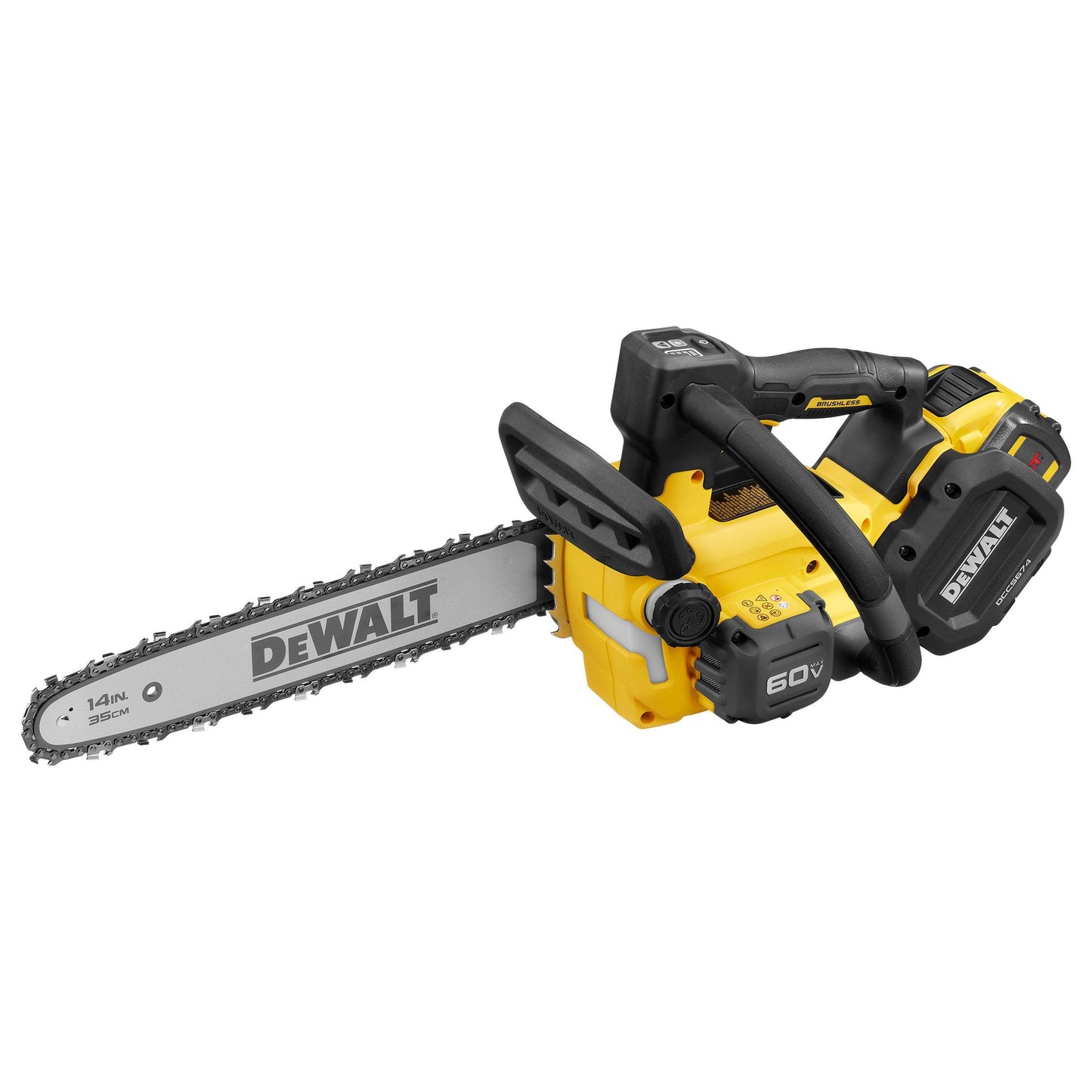 DeWalt 60V Max 14” Chainsaw Kit with (2) Flexvolt Batteries and Charger