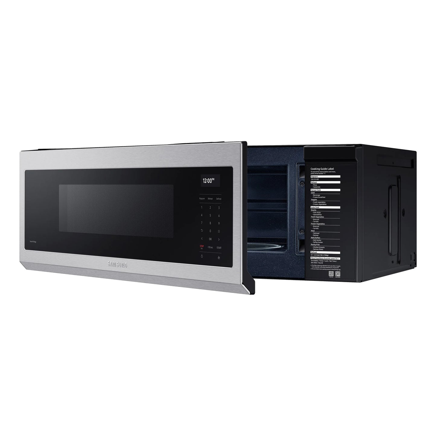 Samsung 1.1 cu. ft. Smart SLIM Over-the-Range Microwave with Wi-Fi and Voice Control Features