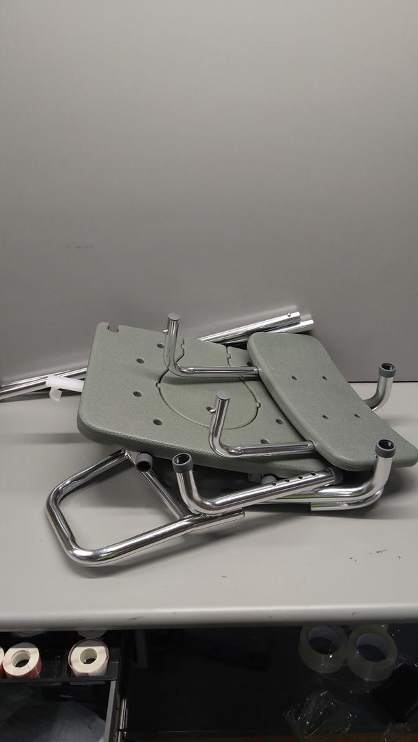 DMI Tub Transfer Bench and Shower Chair with Non Slip Aluminum Body