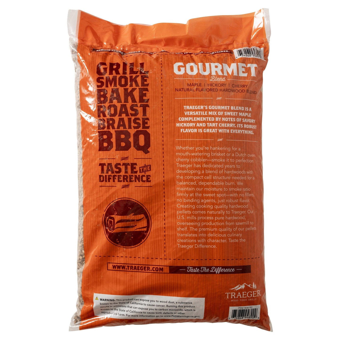 Traeger Gourmet Blend 33 lbs Wood Pellets
