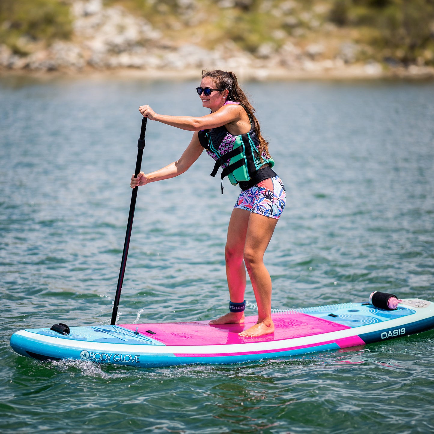 Oasis 2 10’ Inflatable Stand up YOGA Paddle Board Package