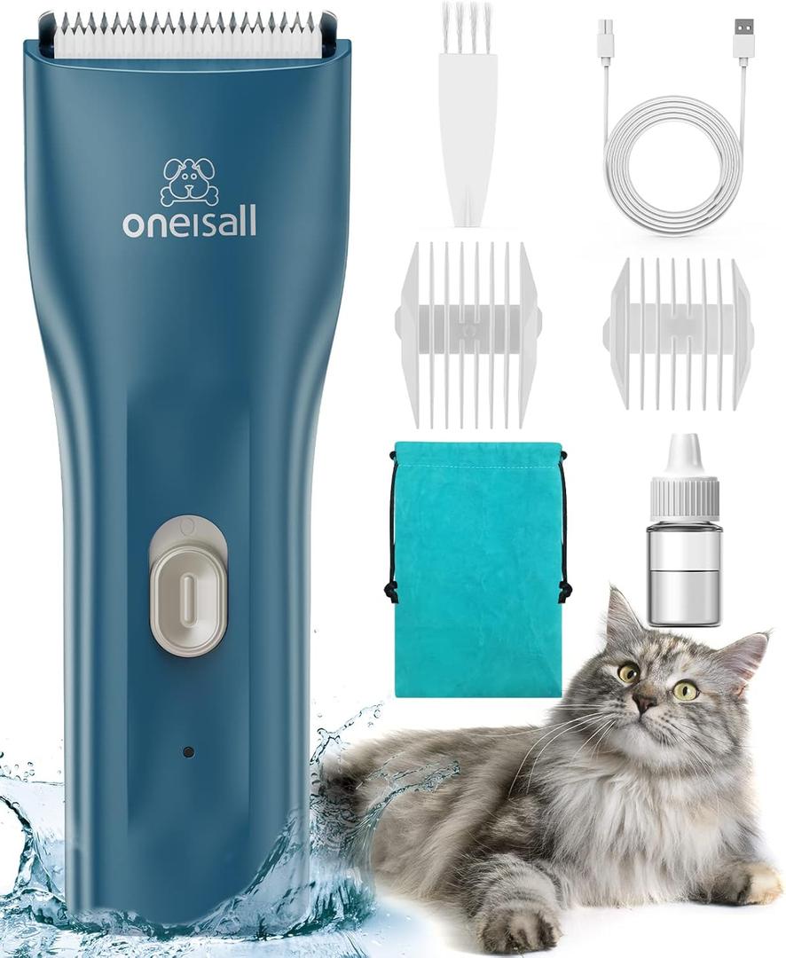 oneisall Pet Clipper for Cat Matted Hair, Pet Shaver for Cats