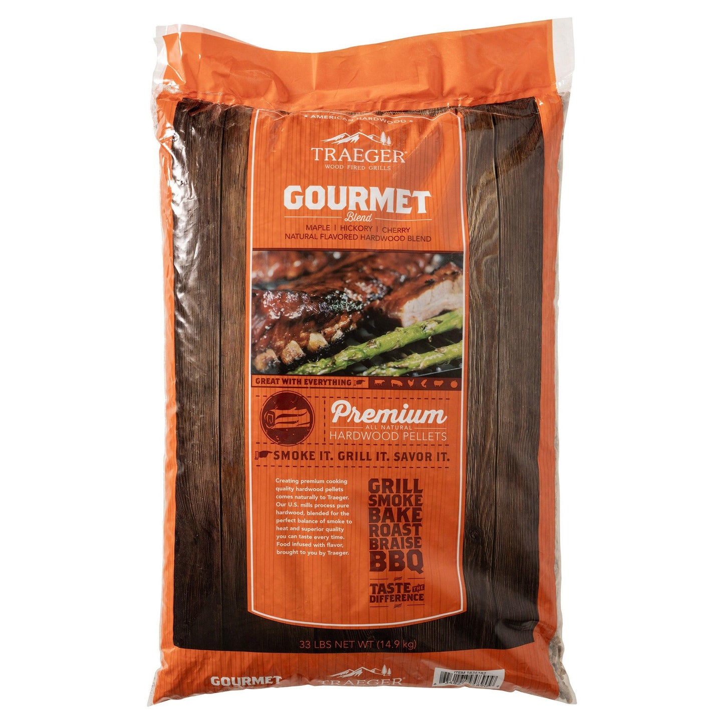 Traeger Gourmet Blend 33 lbs Wood Pellets