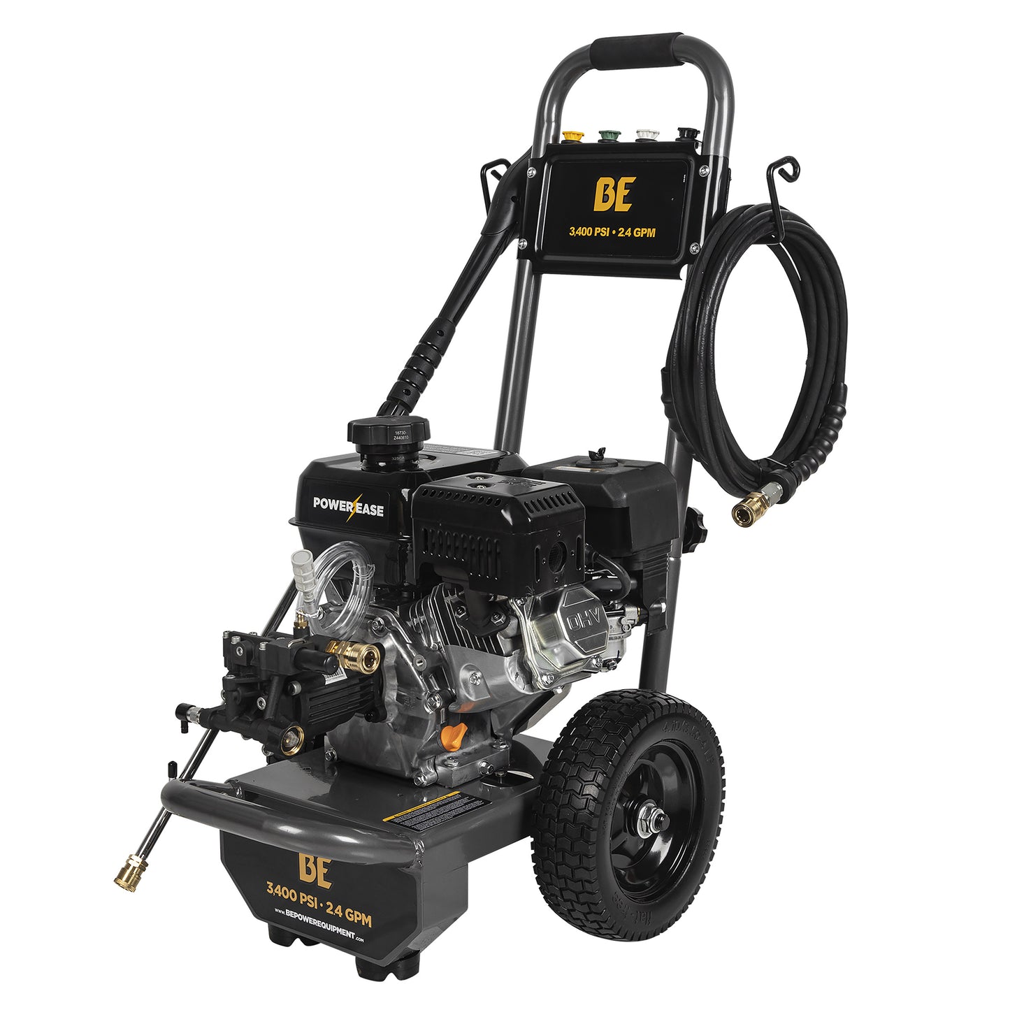 Power 3400 PSI 2.4 GPM Gas Pressure Washer