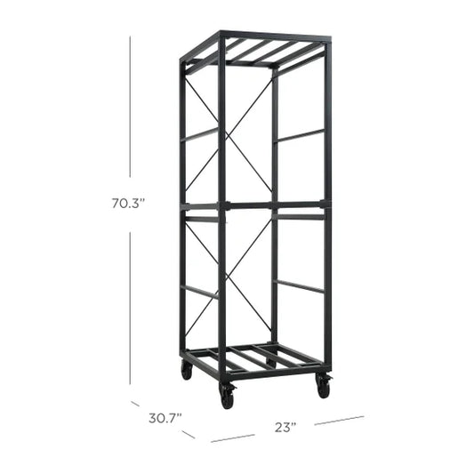 Gorilla Rack 5-tier Rolling Bin Organizer