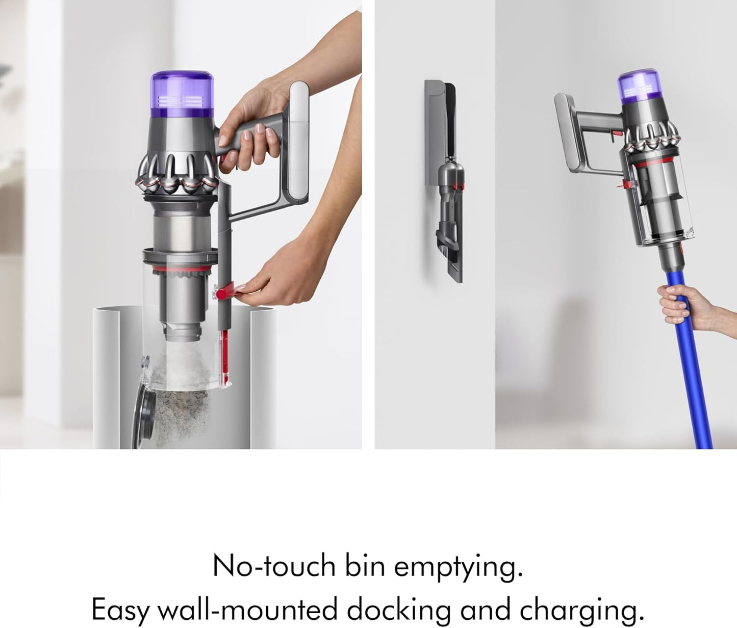 V11 Origin Cordless Vacuum, Nickel/Blue