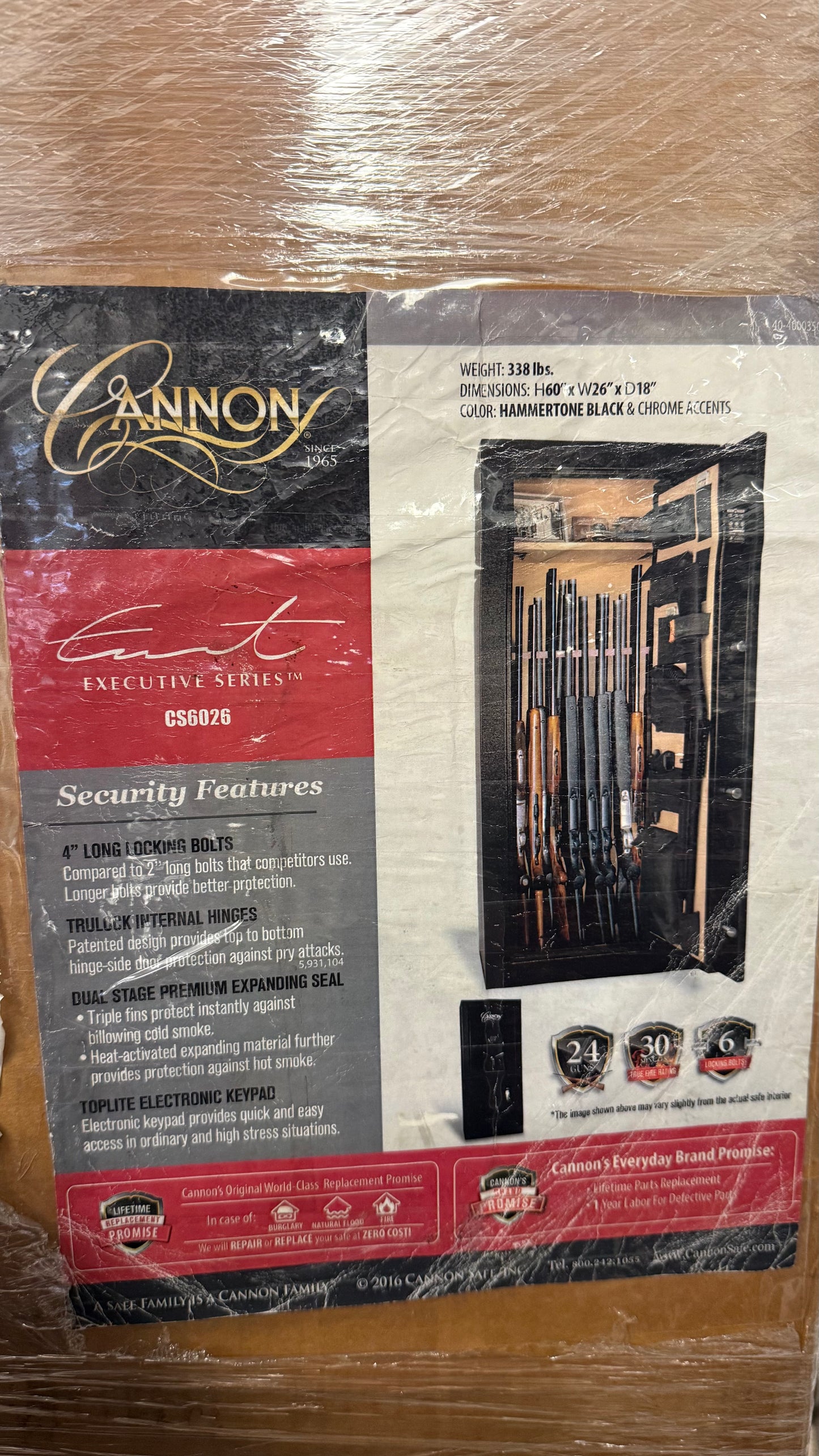 Cannon Executive CS6026 Gun Safe