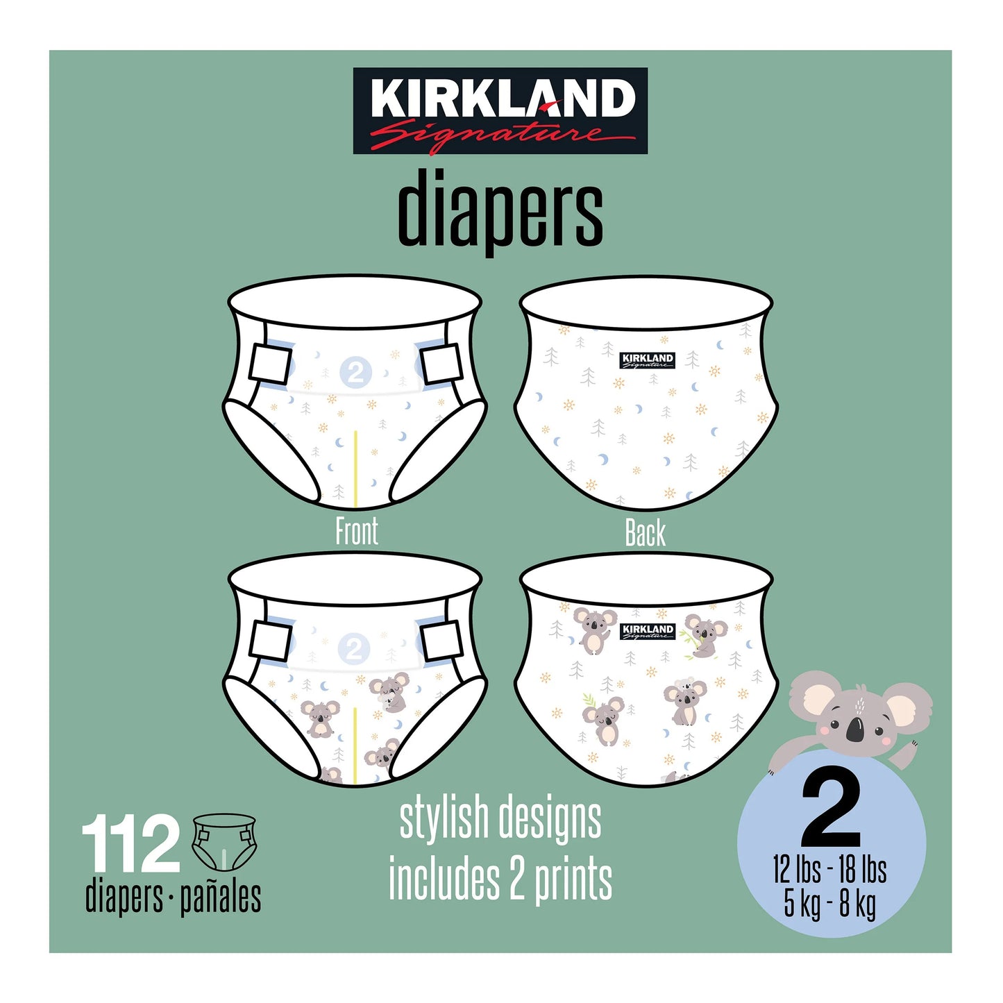 Kirkland Signature Diaper Size 2