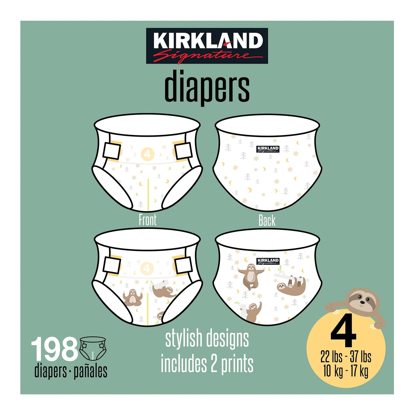 Kirkland Signature Diaper Sizes 4