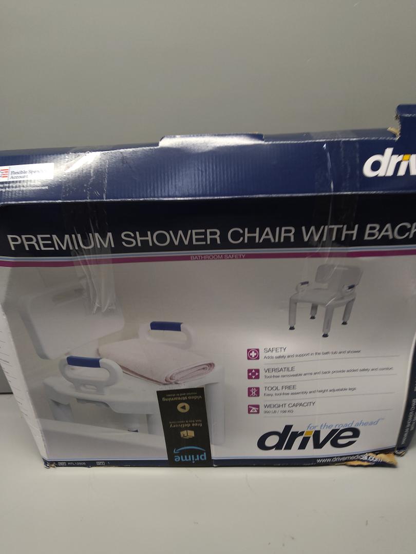 Drive Shower Chair with Back and Arms