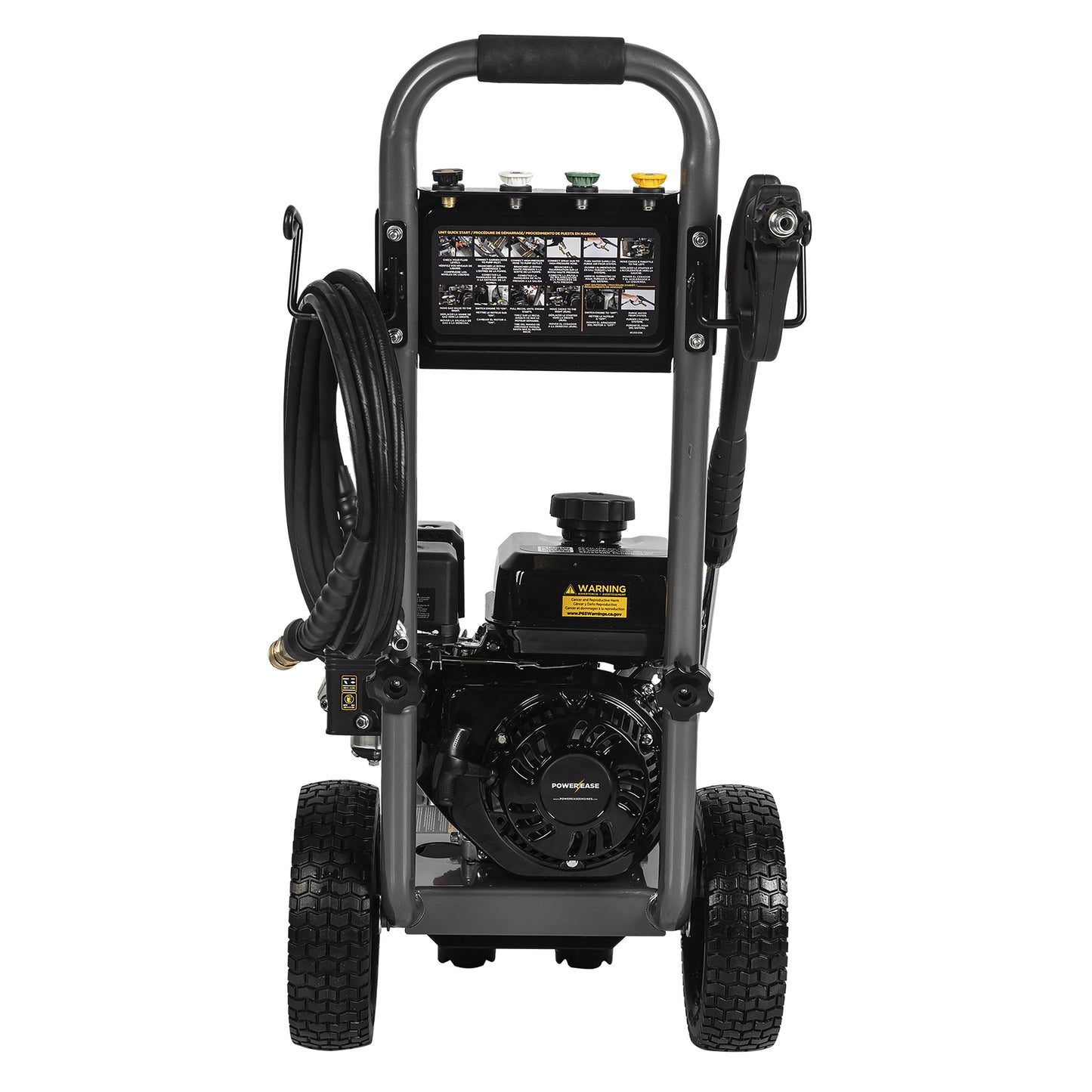 Power 3400 PSI 2.4 GPM Gas Pressure Washer