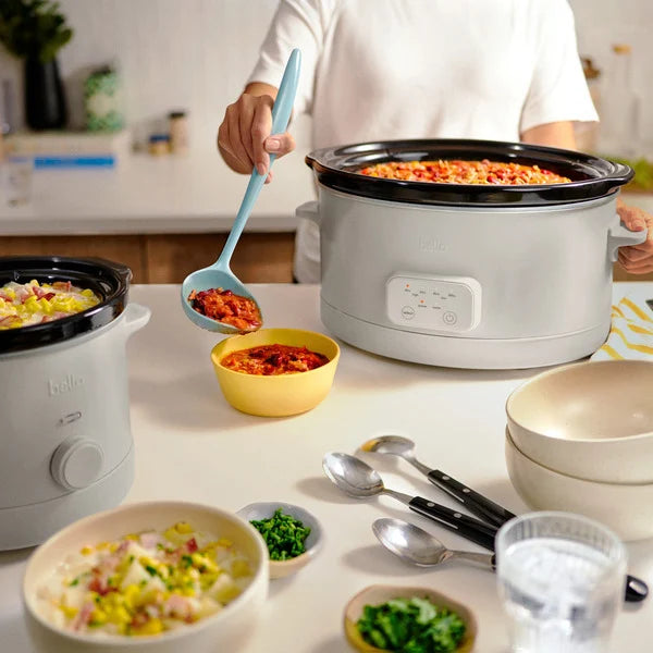 bella 6-quart Programmable Slow Cooker with Additional 2-quart Slow Cooker Set