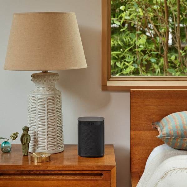 Sonos One SL Wi-Fi Speaker, Shadow Edition, 2-pack