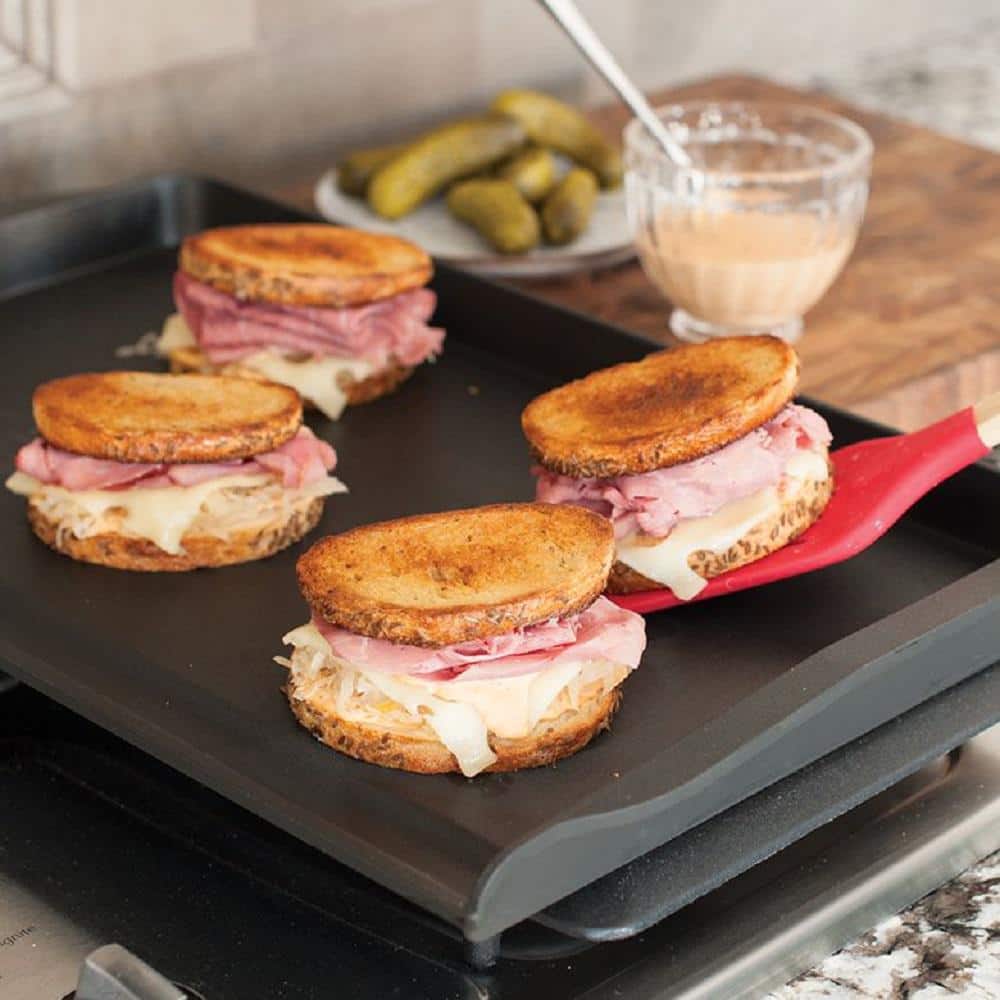 Aluminum Grill Griddle with Backsplash