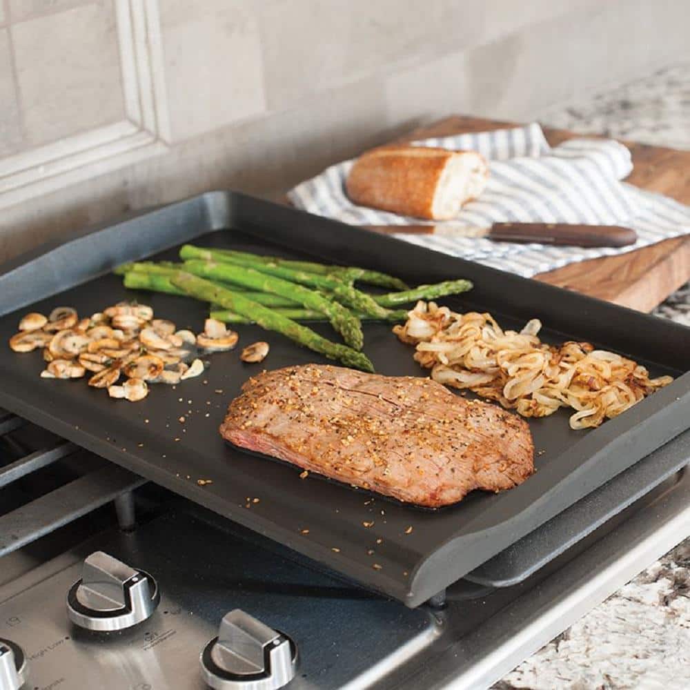 Aluminum Grill Griddle with Backsplash