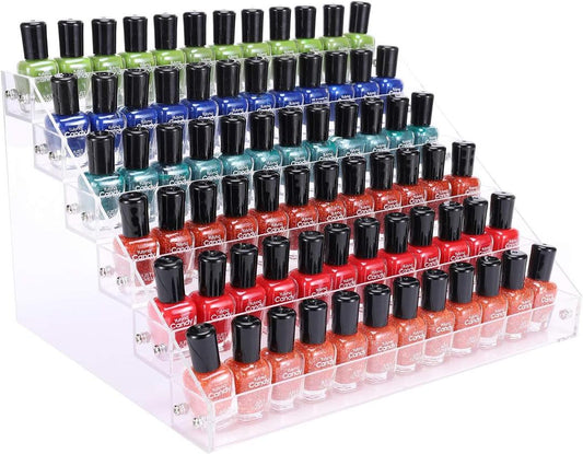 Clear Nail Polish Paint Organizer Holder