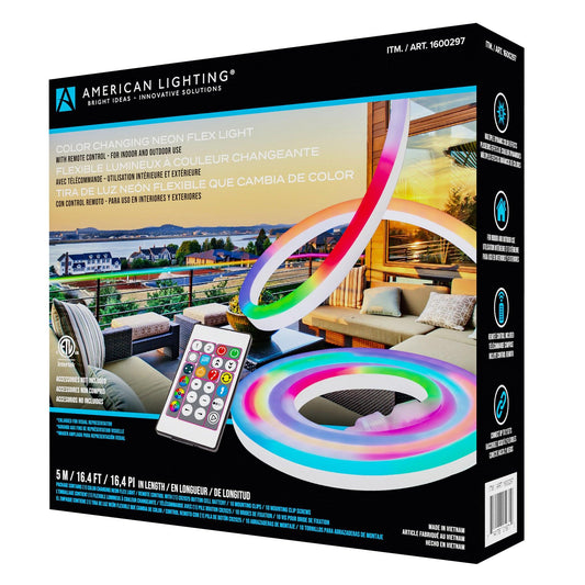 American Lighting Color Changing Neon Flex Light