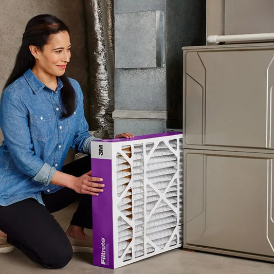 Filtrete Air Filter 4”, MPR 1550 MERV 12, Ultra Allergen, Bacteria, and Virus Deep Pleat Filter, 2-pack