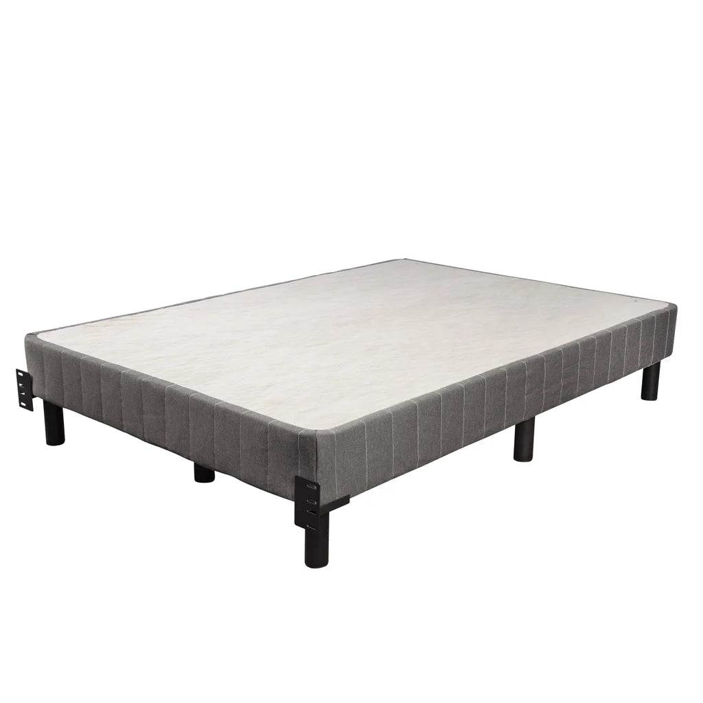 KING EnForce 7" Metal Foundation with Headboard Bracket and Legs