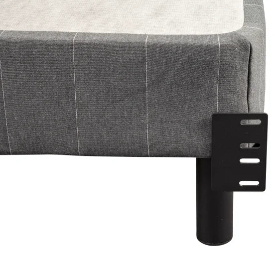 KING EnForce 7" Metal Foundation with Headboard Bracket and Legs