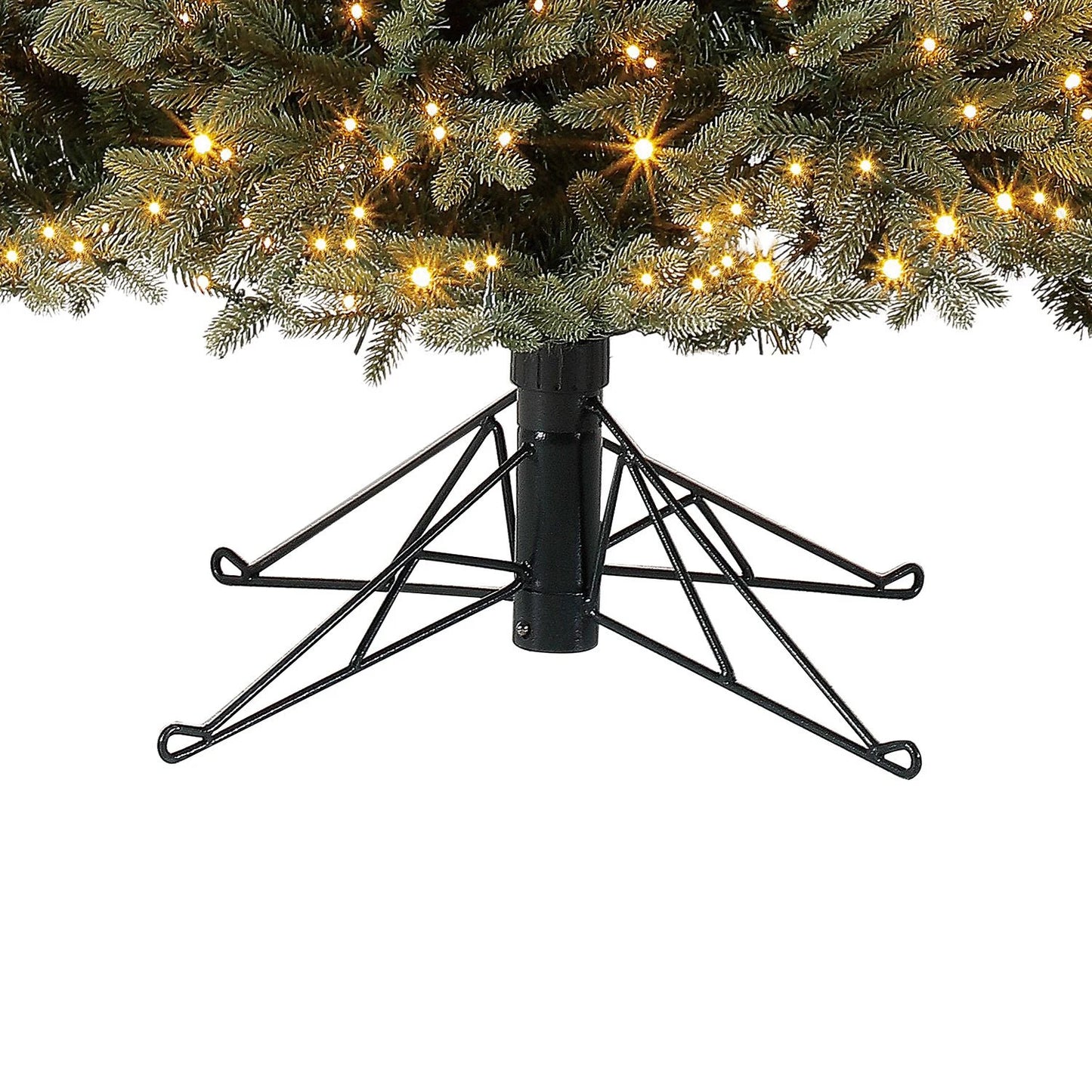 7.5 ft Pre-Lit Aspen EZ Connect Artificial Christmas Tree, 1,850 Color-Changing Radiant Micro LED Lights