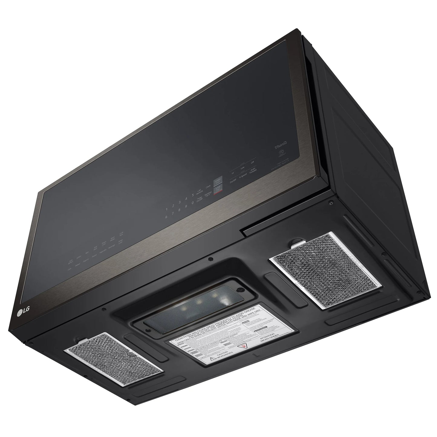 LG 2.0 cu. ft. Smart Wi-Fi Enabled Over-the-Range Microwave Oven with EasyClean