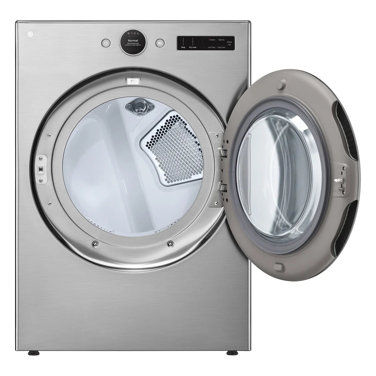 LG 7.4 cu ft. Graphite Steel Gas Dryer with TurboSteam Technology