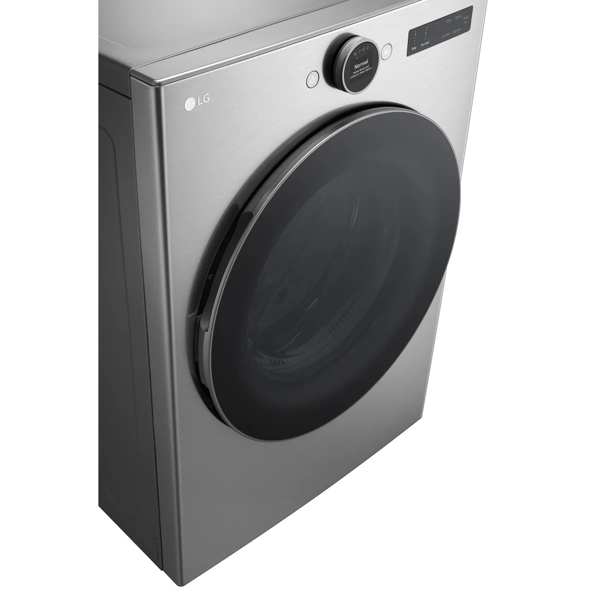 LG 7.4 cu ft. Graphite Steel Gas Dryer with TurboSteam Technology