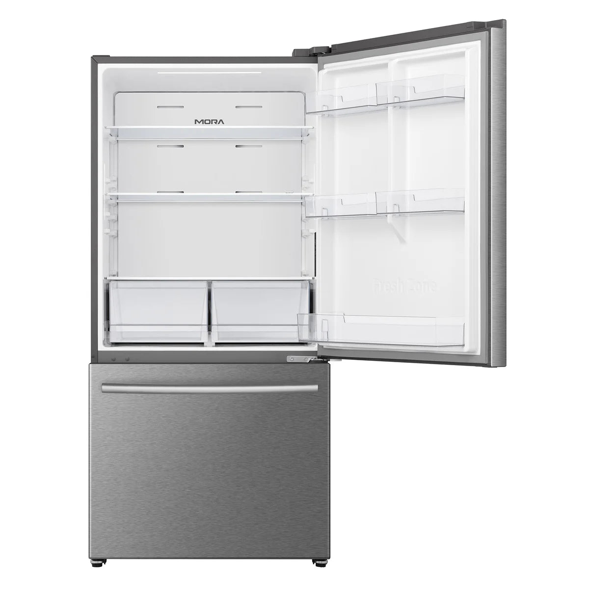 Mora 22.3 cu. ft. Bottom Freezer Refrigerator with Installed Ice Maker