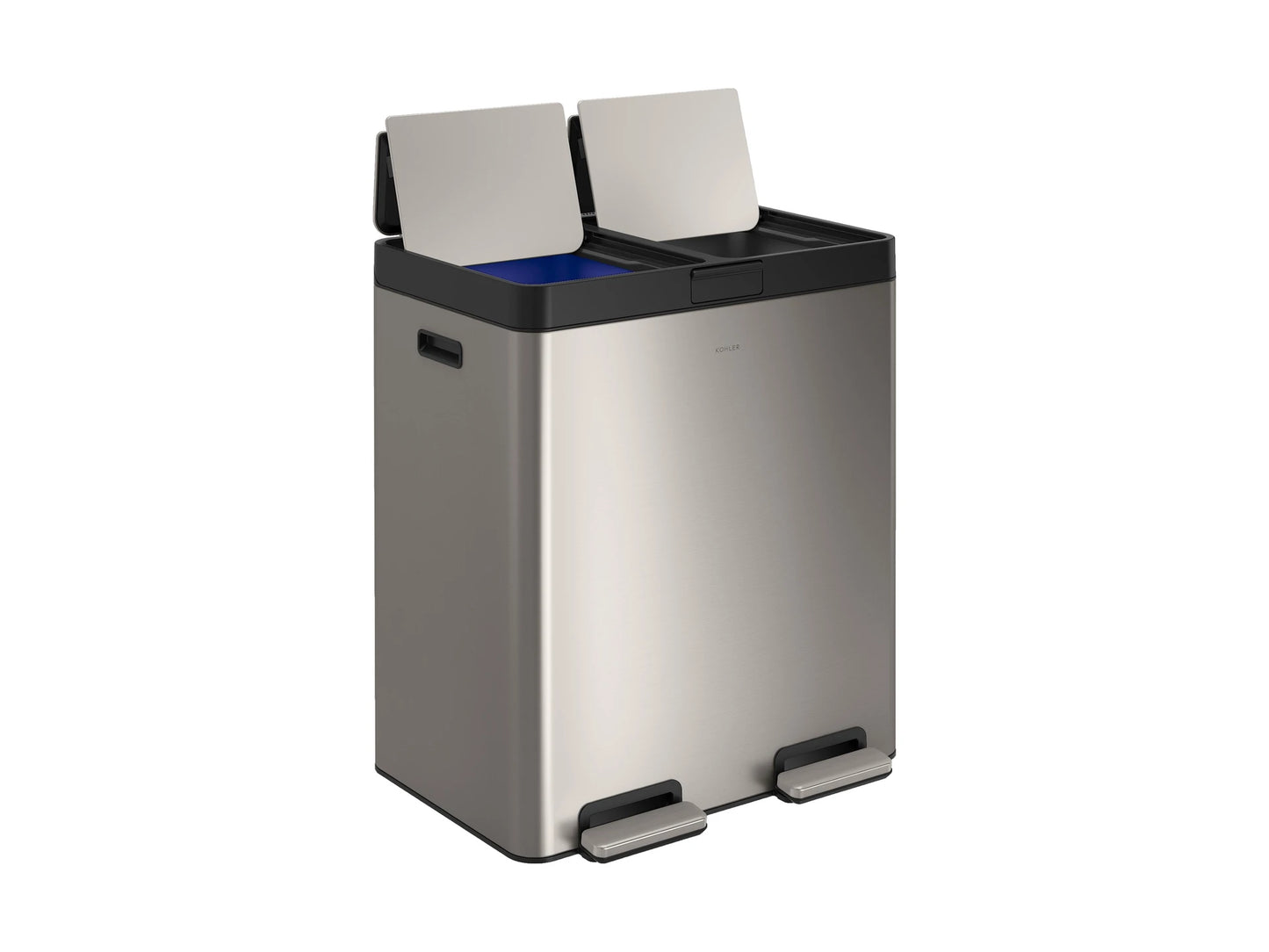 Kohler 82L Dual Bin Step Trash Can