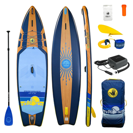 Body Glove Performer 11’ GTS Inflatable Paddle Board Package