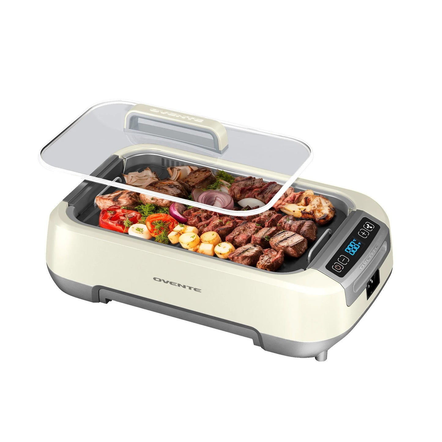 Ovente Smokeless Griddle & Grill System