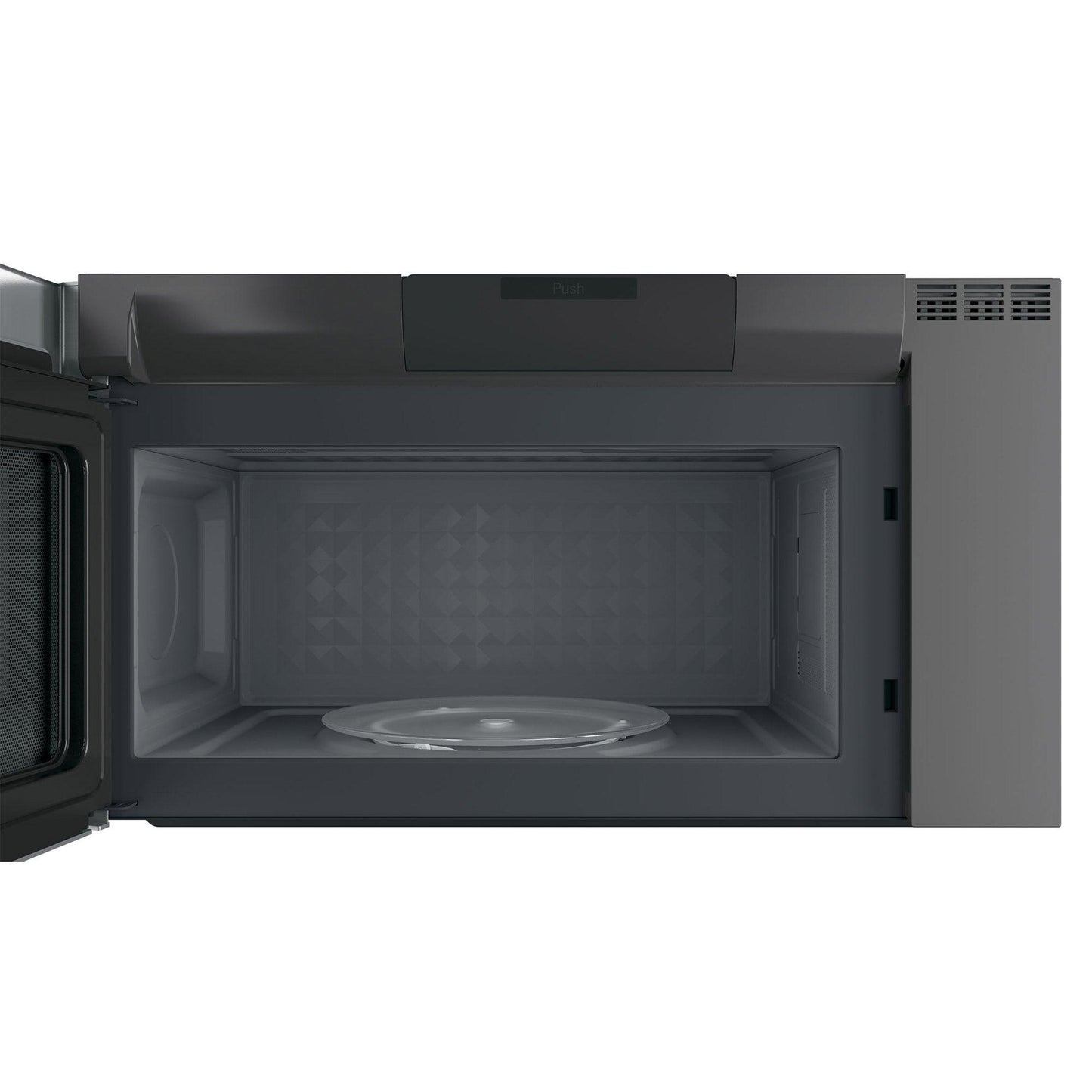 GE Profile 2.1 cu. ft. Over-the-Range Sensor Microwave Oven with Auto Cook and Steam Cook