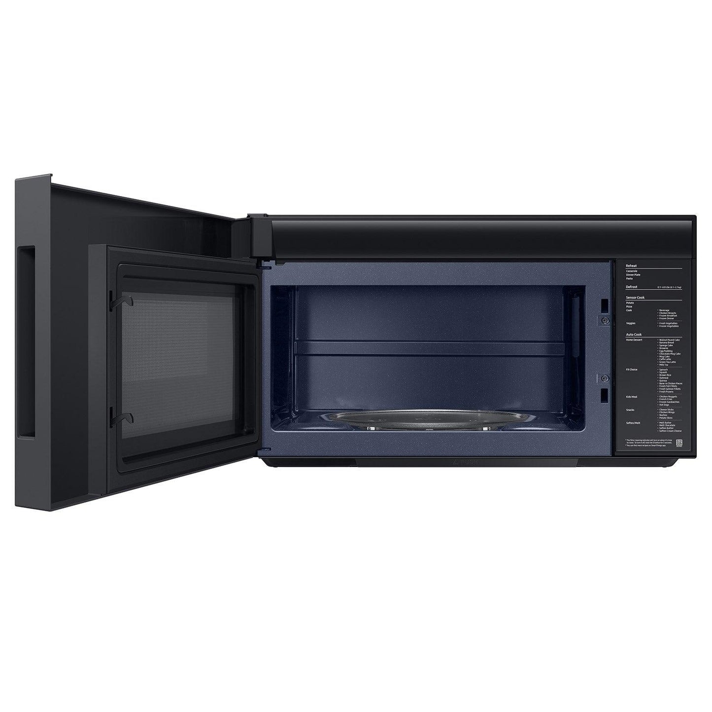 Samsung Bespoke Smart 2.1 cu. ft. Over-the-Range Microwave with Wi-Fi & LCD Display