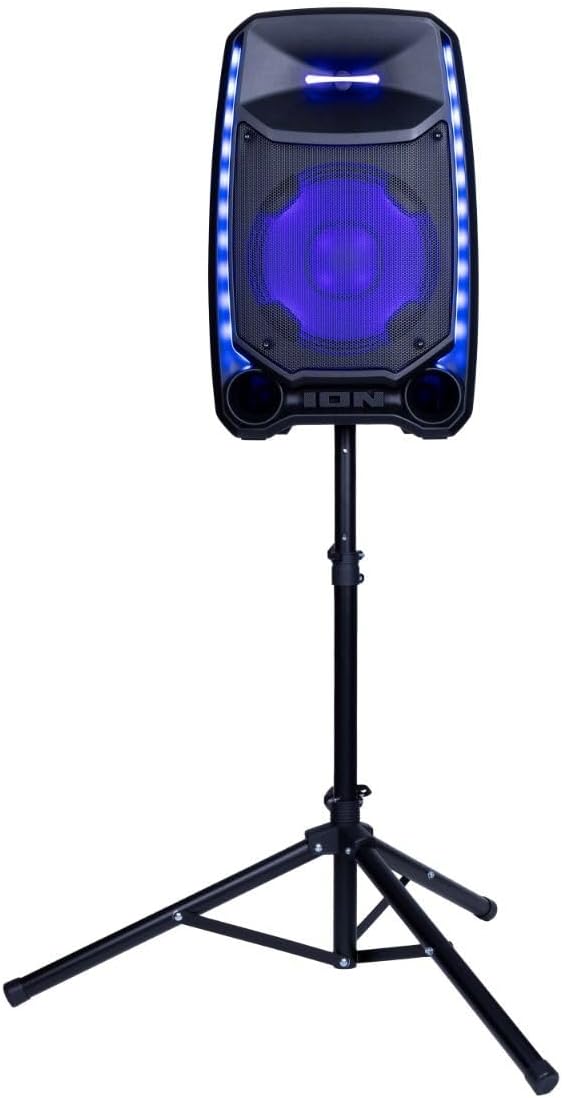Generic ION Audio PA Ultimate - PA System 650 Watt Bluetooth Speaker Sound System with Microphone and Stand Bundle