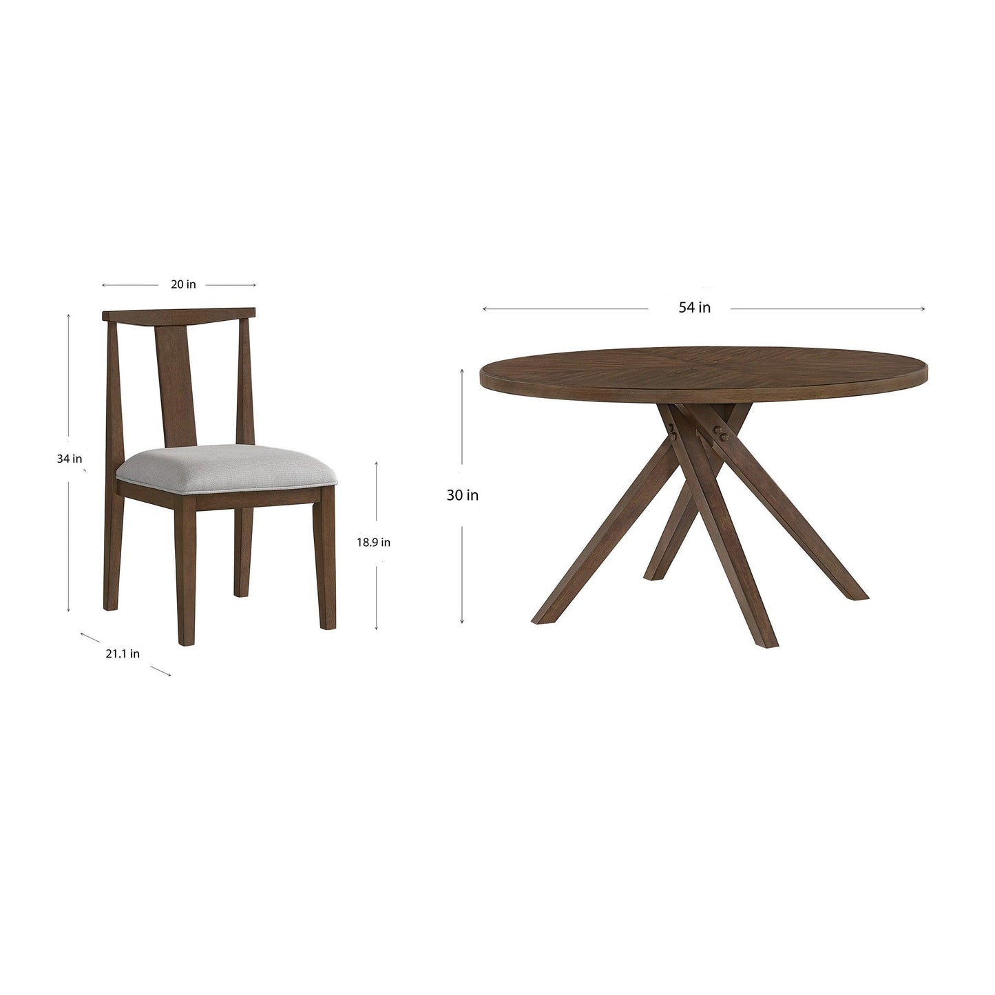 Birkdale 5-piece Dining Table Set
