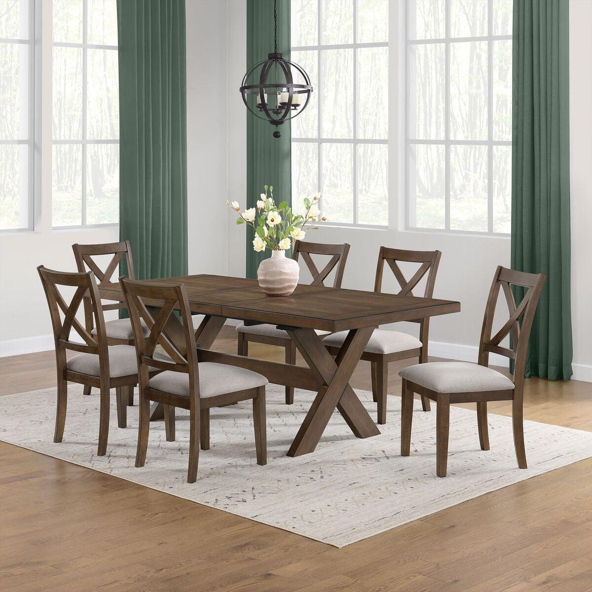 Lathan Dining Table and 6 Chairs