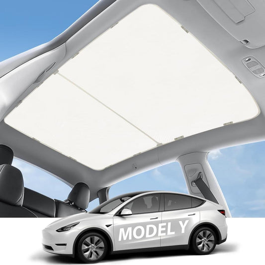 Tesla Model Y Glass Sunshade Roof