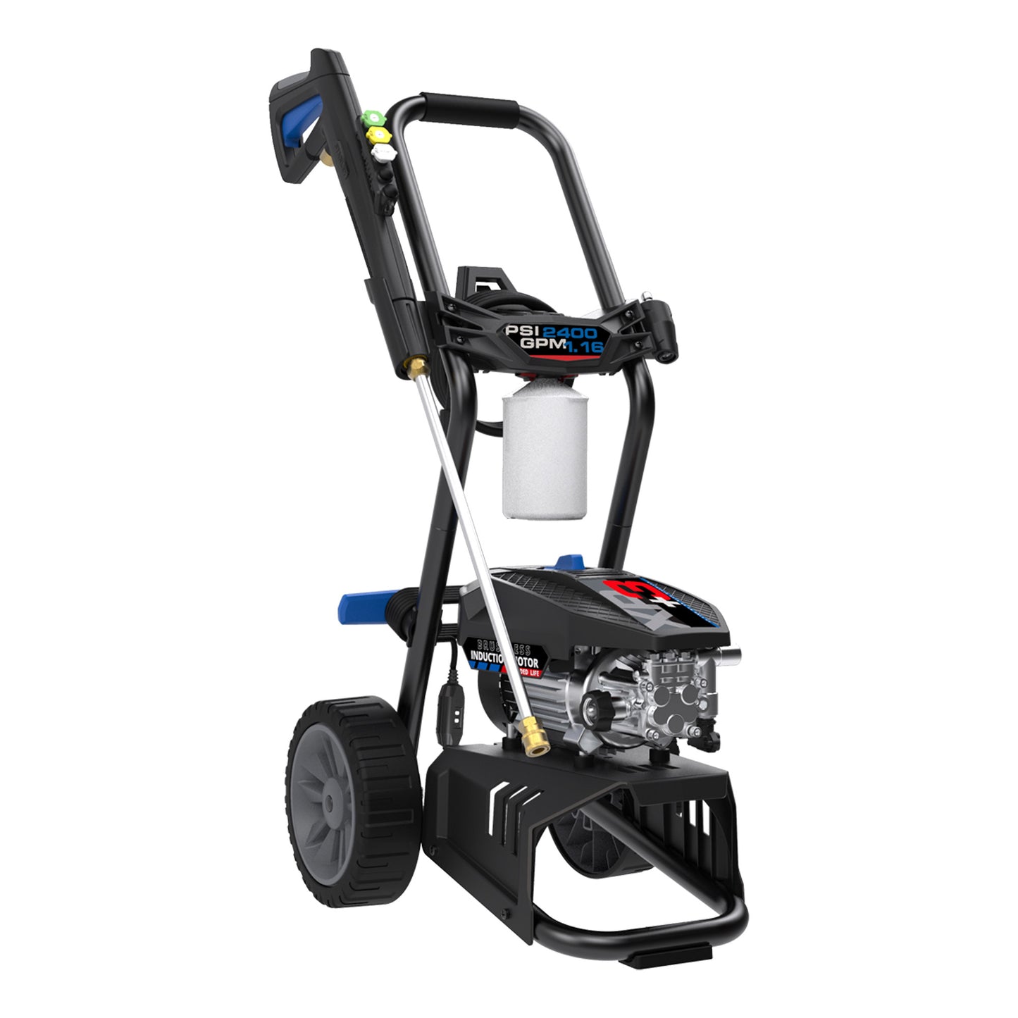 Electric Pressure Washer 2400 PSI, 1.16 GPM