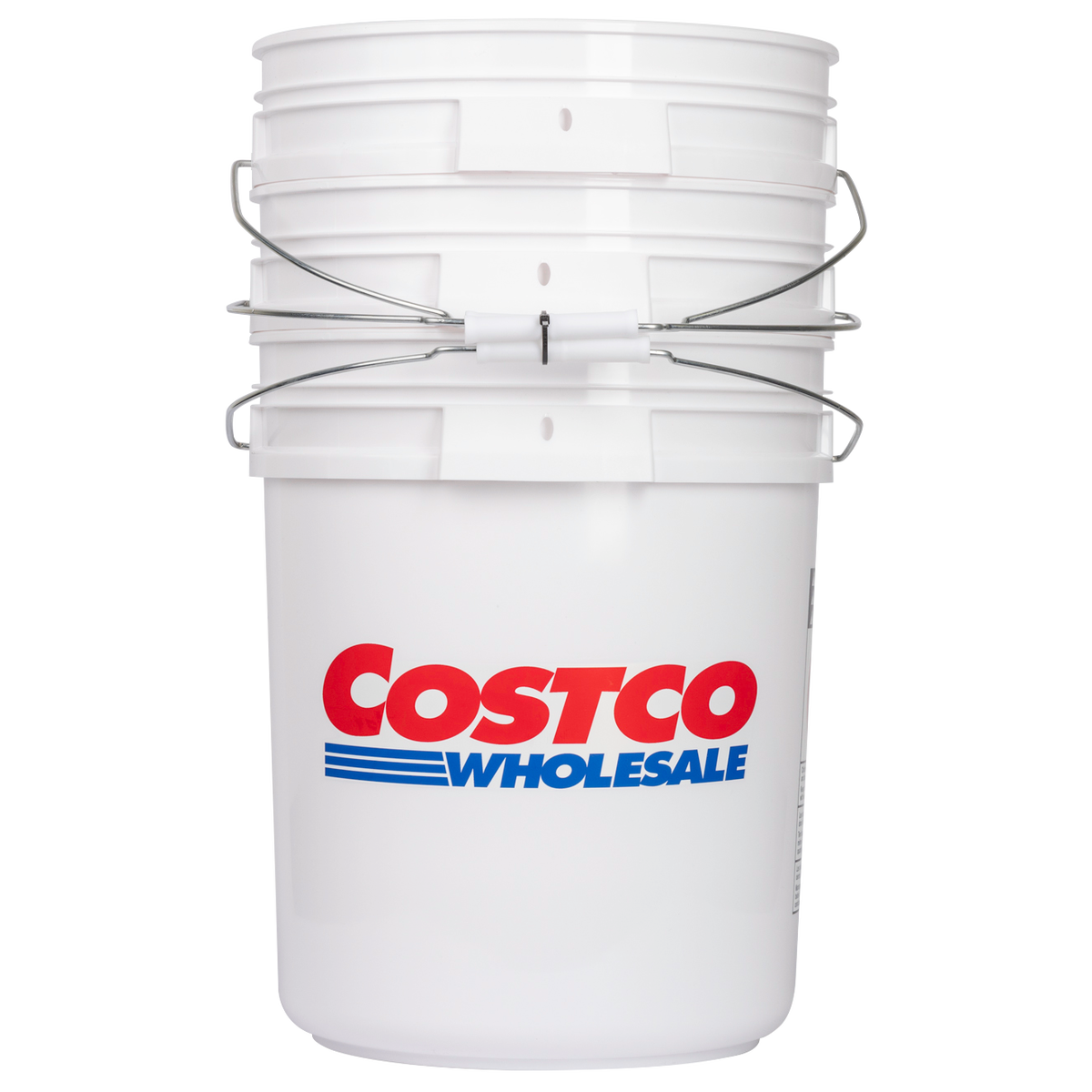 Costco Wholesale Bucket, 5 Gallon, White, 3 ct