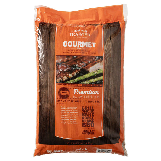 Traeger Gourmet Blend 33 lbs Wood Pellets
