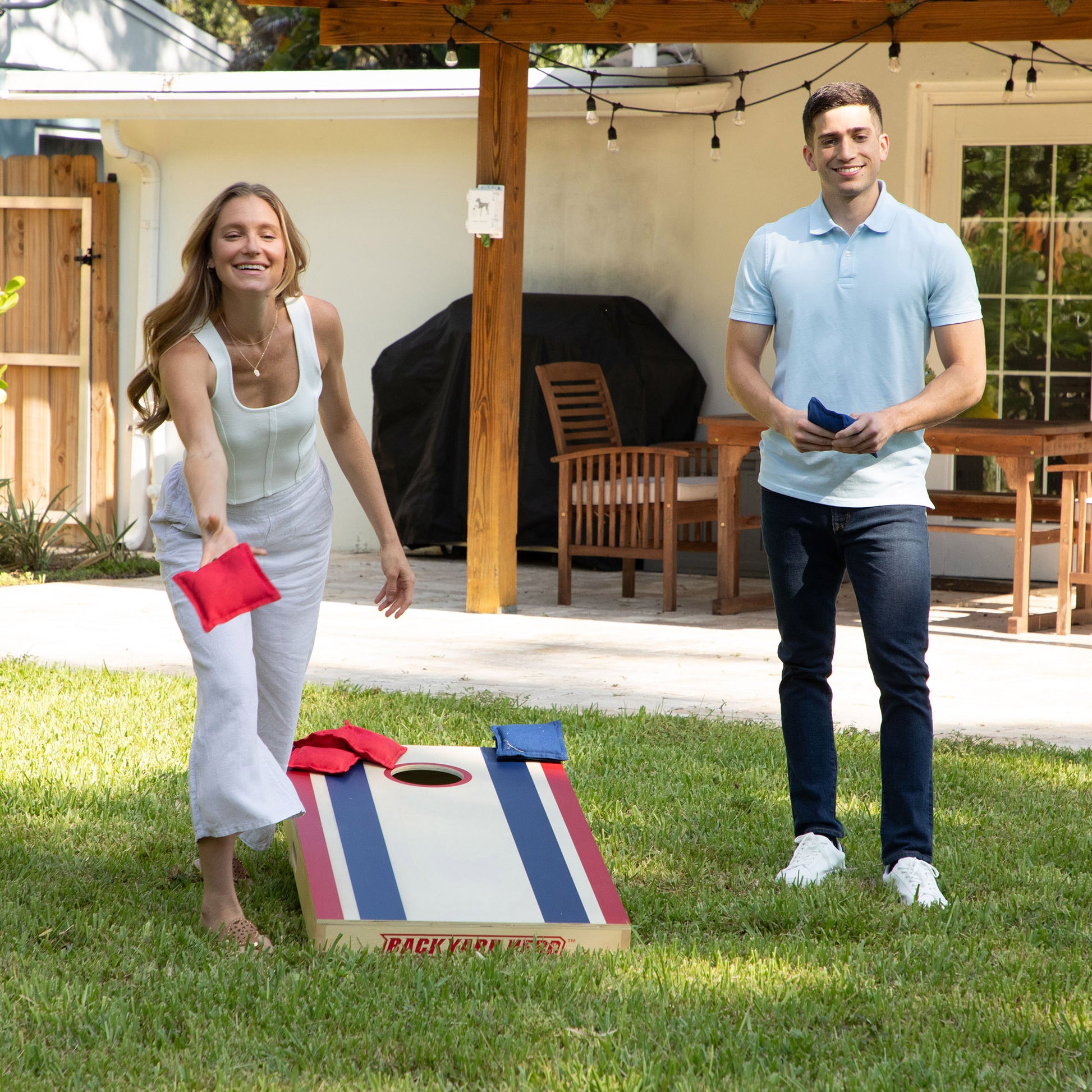 Official Size Cornhole Set