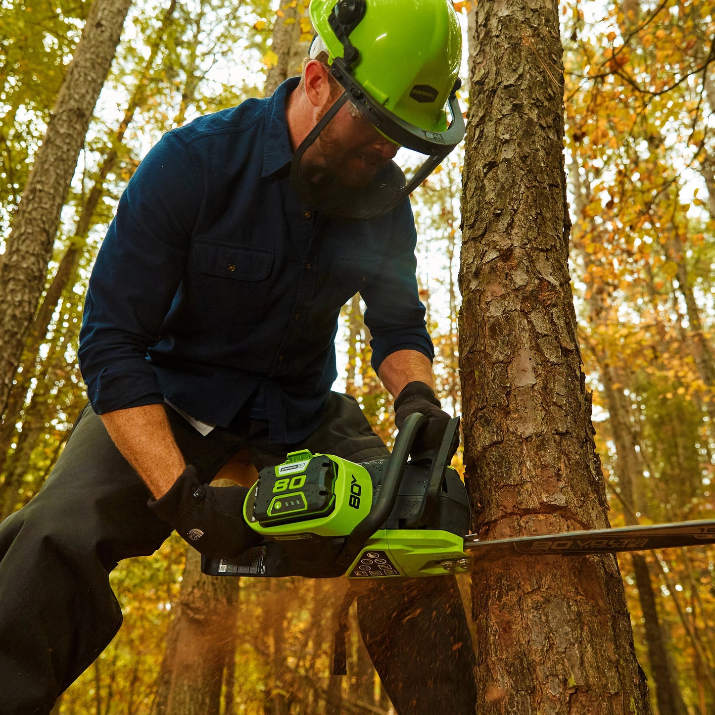 Greenworks 80V 18" 2.5Kw Chainsaw