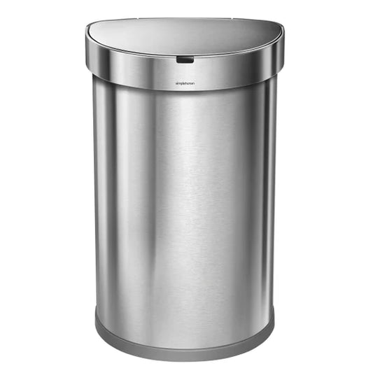 simplehuman 45L Semi Round Sensor Can