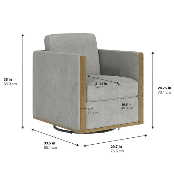 Thomasville Rockford Swivel Chair