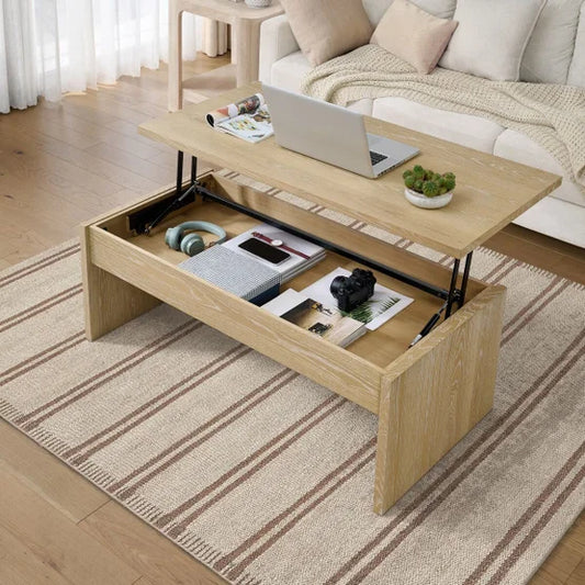 Whitlee Lift-Top Coffee Table, Natural