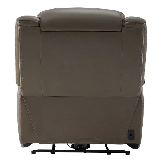 Mason Leather Power Recliner with Power Headrest