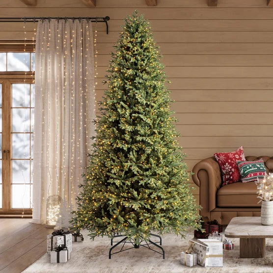 9' Pre-lit Radiant Micro LED with Twinkle Artificial Christmas Tree
