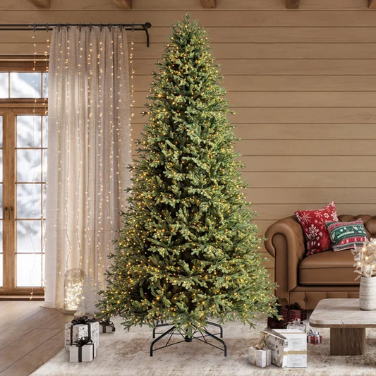9' Pre-lit Radiant Micro LED with Twinkle Artificial Christmas Tree