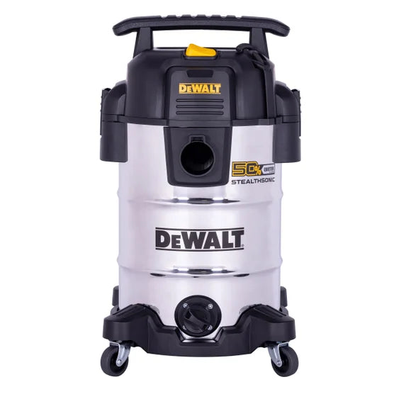 DeWalt 8-Gallon 4 HP Stealthsonic Quiet Stainless Steel Wet Dry Vacuum